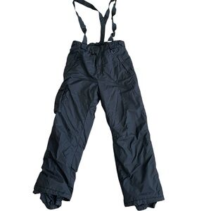 SPORT ESSENTIALS Insulted Snow Cargo Pants Mens L Black Snowboarding Bibs